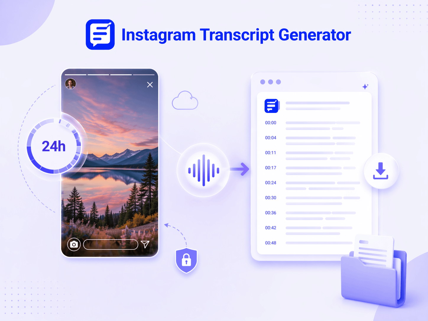 Instagram Transcript Generator and AI Video Summarizer