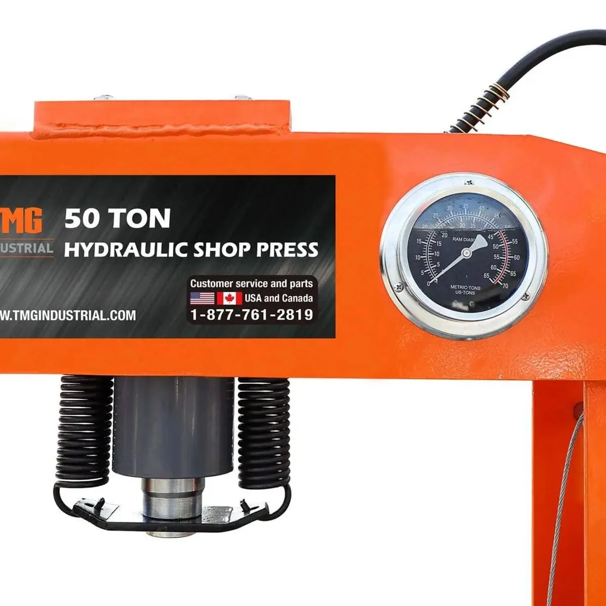 An air hydraulic press gives you back the hand you never had spare